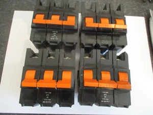 FEDERAL ELECTRIC CNA3P 06 10 16 20 32 50 63 AMP TYPE 3 M5 TRIPLE POLE MCB'S - Picture 1 of 2