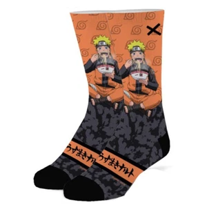 Calcetines de hombre ODD SOX - Naruto Kanji (Naruto Shippuden)-(Reino Unido 6-12 | UE 40-46) - Imagen 1 de 2