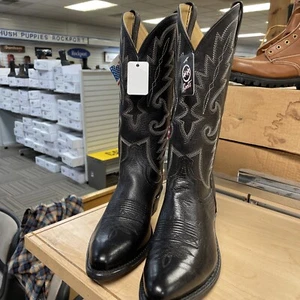 Double-H Men’s 8D,#3290,Western/Cowboy Boots,USA,NOS,Soft Toe,Lined,Work West - Picture 1 of 24