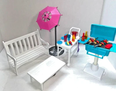 Juego de patio Barbie So Much To Do 1995 #67404 raro vintage Foto 1 de 4