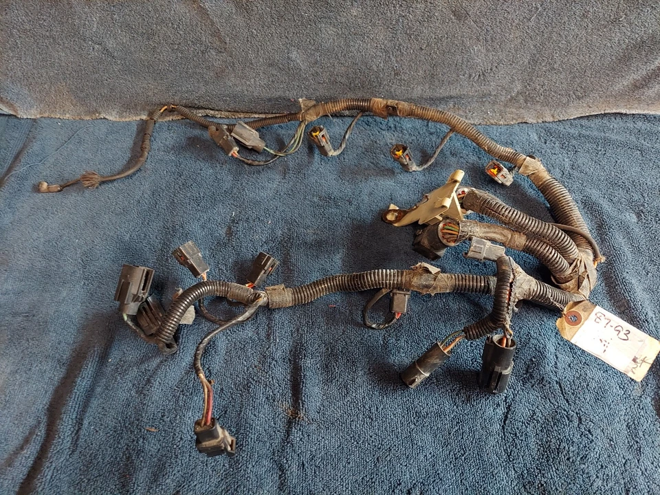 Ford Mustang GT 302 5.0 Fuel Injector Wiring Harness Foxbody 1991 - Image 1 of 1