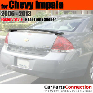 Primer ABS Rear Trunk Spoiler Wing For 2006-2013 Chevrolet Chevy Impala SS Sedan
