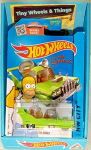 Hot Wheels The Homer HW City The Simpsons CFK18 2015 Tooned 58/250 - Picture 1 of 7