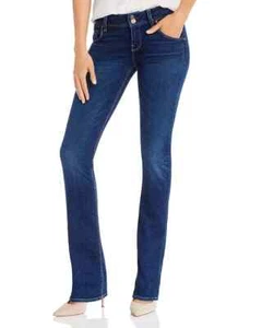 Hudson Jeans L85007 Womens Blue Beth Mid Rise Baby Bootcut Jeans Size 26 - Picture 1 of 5