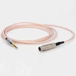 Cavo cuffie 16 core da 3,5 mm a mini XLR spina per AKG Q701 K702 K712 K7XX MK2 - Foto 1 di 18