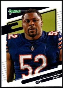 Donruss 2021 variación fotográfica VAR #203b Khalil Mack ¡ENVÍO GRATUITO! - Imagen 1 de 2