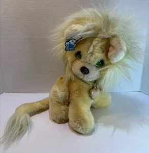 "Precious Moments Peluche Vintage Applause León León 1985 Juguete de Peluche Amarillo 12""" - Imagen 1 de 10