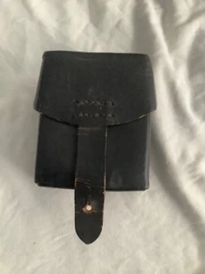 General Franco, CARTUCHERA DE CUERO EQUIPAMIENTO MILITAR - Imagen 1 de 4