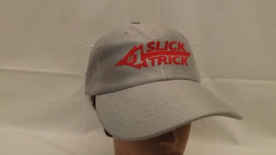 @NEW@ SLICK TRICK #1 Broadheads Gray Mesh Fitted Ball Hat/Cap - Image 1 of 4