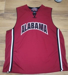 Vintage 90’s Alabama Crimson Tide Basketball Jersey 2XL XXL Captivating Apparel - Picture 1 of 5