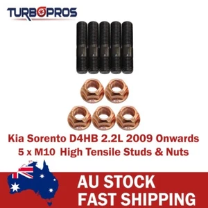 High Tensile Turbo Charger Stud Kit For Kia Carnival D4HB 2.2L 2009 Onwards - Picture 1 of 6
