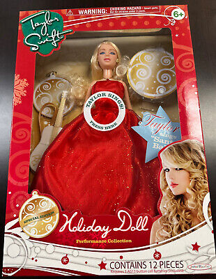 Taylor Swift Santa Baby Singing Holiday Doll Performance Coll-Unopened NIB • 100.77$