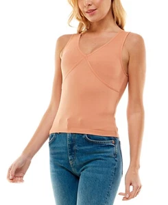 MSRP $18 Ultra Flirt Juniors' Seamless Ribbed Corset Tank Top Size Small - Picture 1 of 1
