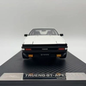 IVY 1:18 Toyota TRUENO GT-APEX AE86 white Resin Car Model Light Flip - Picture 1 of 15