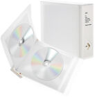  Boîte de rangement PVC voiture vidéo DVD rack porte-boîtier CD organisateur