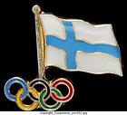 Olympique Broches Interne Pays Cnp Finlande Drapeau