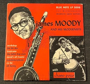 JAMES MOODY - and His Modernists with Chano Pozo ~ BLUE NOTE 10" 5006 {dg orig} - Imagen 1 de 5