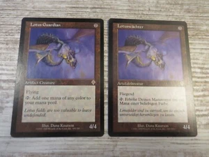 2x Lotus Guardian - Invasion - NM - 1x English 1x German - OOP MTG - Bild 1 von 3