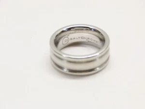 Kobalt Chrom Benchmark Ring Größe 5,75 Silber Farbe D2660 - Bild 1 von 4