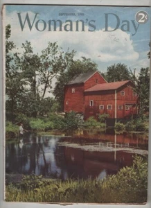 Woman's Day Mag Four Dresses To Sew & Buy September 1945 071321nonr - Picture 1 of 1