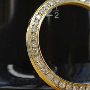 DIAMANT LÜNETTE FÜR ROLEX DAMEN DATEJUST 26MM BICOLOR MODELL 6917 69173 69178 - Bild 1 von 5