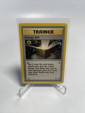 NM (Unlimited) Pokemon ENERGY ARK Card NEO DISCOVERY 75/75 COMMON Trainer