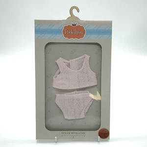 Paola Reina Dolls Clothes, Pink Underwear / Vest & Knickers "51013" Onil - New - Picture 1 of 13