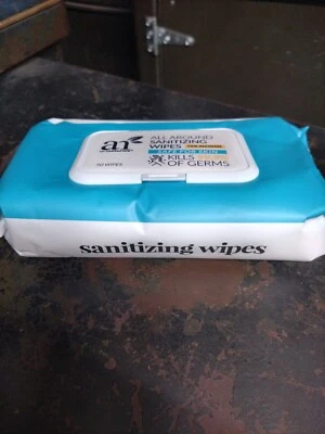 Artnaturals Hand Sanitizing Wipes, 75% Alcohol Unscented 24 pks case EXP-2022