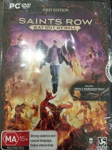 Saints Row: Gat Out Of Hell First Edition PC Game - New Sealed In Stock - Picture 1 of 1