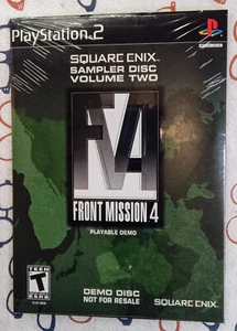Front Mission 4 Demo Disc - Sony Playstation 2 PS2 - Complete w/ Strategy Guide - Picture 1 of 5