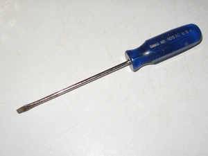 Destornillador ranurado 1/8" x 3-3/4", 6-3/8" OAL, EE. UU., EASCO/KD # 40530 - Imagen 1 de 1