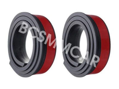 Fenders Rubber Trim Stickers Car Moulding Flares Wheel Eyebrow Protect Strips - Image 1 of 4