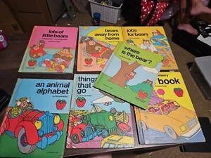 Lot Of 7 Strawberry Library Stickybear Richard Hefter Weekly Reader Books - Picture 1 of 8
