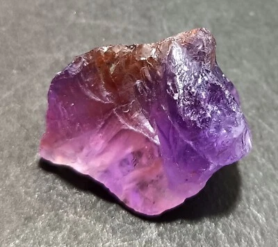 Bolivian Facet 102.80 Ct Natural Ametrine Specimen Rough Certified Rare Gemstone - Image 1 of 4