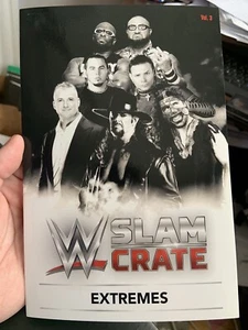 New WWE Mini Extreme Encyclopedia Book Volume 3 Rare Authentic Loot Crate Slam - Imagen 1 de 2