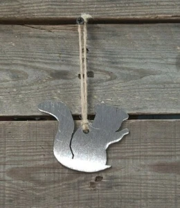 PLASMA CUT STEEL ORNAMENT SQUIRREL - Picture 1 of 1