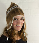 Alpaca Knitted Adult Chullo Hat with Ear Flaps - fairly traded - Made in Bolivia