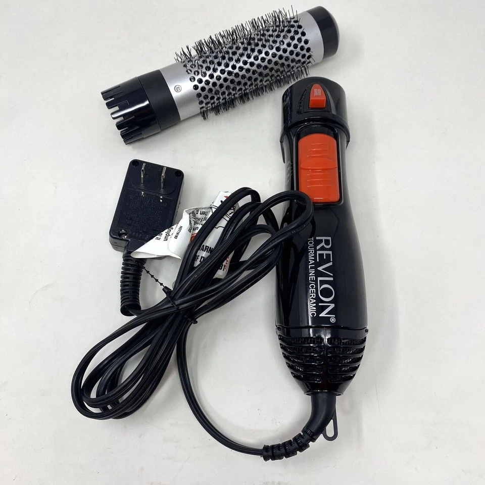 Revlon RV444 Hair Dryer Hot Air Styler Round Hair Brush Hair Curling Iron NEW - Image 1 of 1