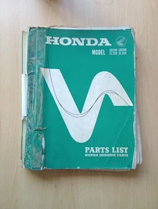 VINTAGE 1968 HONDA CB250 CB350 CL250 CL350 PARTS LIST HONDA GENUINE PARTS - Picture 1 of 5