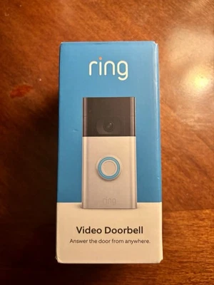 Timbre Video Ring 2da Generación 1080p HD WiFi Batería de conversación bidireccional o Alexa con cable Foto 1 de 2