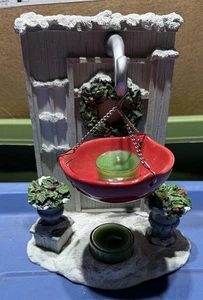Yankee Candle Christmas Haustür Teelichthalter Tarte Wachswärmer - Bild 1 von 11