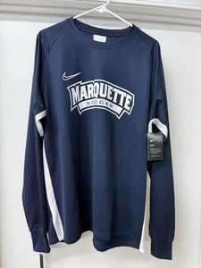 Marquette University Nike Soccer Shirt Men XL Dri-Fit Golden Eagles Soccer NEW - Picture 1 of 9