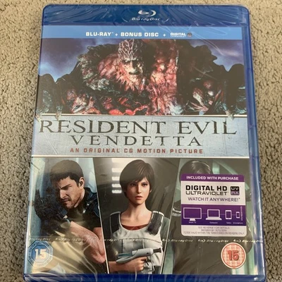 Resident Evil - Vendetta (Blu-ray, 2017) New Sealed - Image 1 of 2
