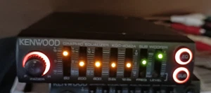 USED OLD SCHOOL KENWOOD KGC-4042A 5 BAND EQ WITH SUB OUTPUT WORKS PERFECTLY - Picture 1 of 12
