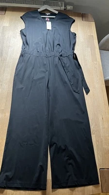 Street One Jumpsuit Schwarz Größe 42 Neu mit Etikett - Bild 1 von 4