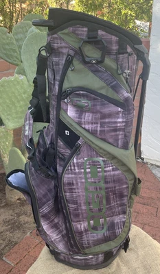 Ogio Silencer Cart Bag Carry Strap and Stand 15 Way Dividers W/out Cover Great - Image 1 of 4