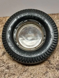 Vintage Armstrong Rhino Flex Tire Advertising Ashtray - Picture 1 of 5