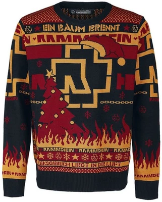 Rammstein Weihnachtspullover holiday sweater 2019 XL NEU OVP - Image 1 of 4
