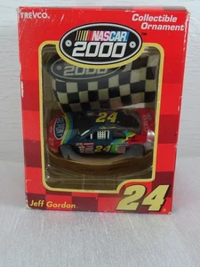 Vintage Nascar 2000 #24 Jeff Gordon Weihnachten Sammlerstück Ornament 3" Trevco Neu im Karton - Bild 1 von 13
