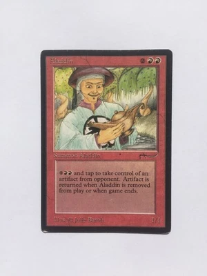 Aladdin | MtG Arabian Nights (AN) | MP Moderate Play - Image 1 of 4